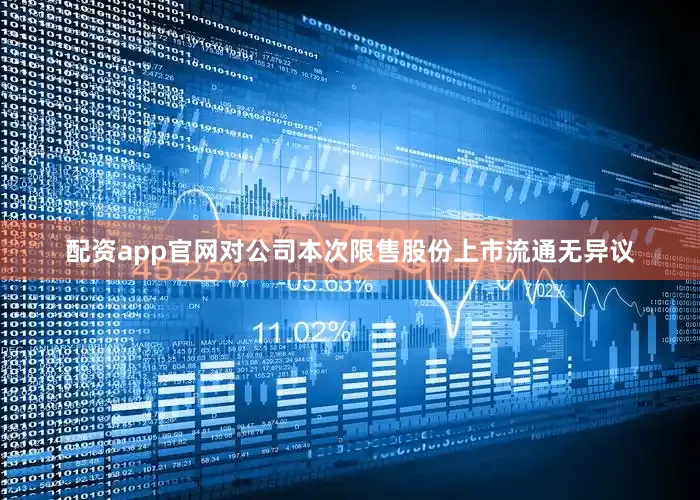 配资app官网对公司本次限售股份上市流通无异议